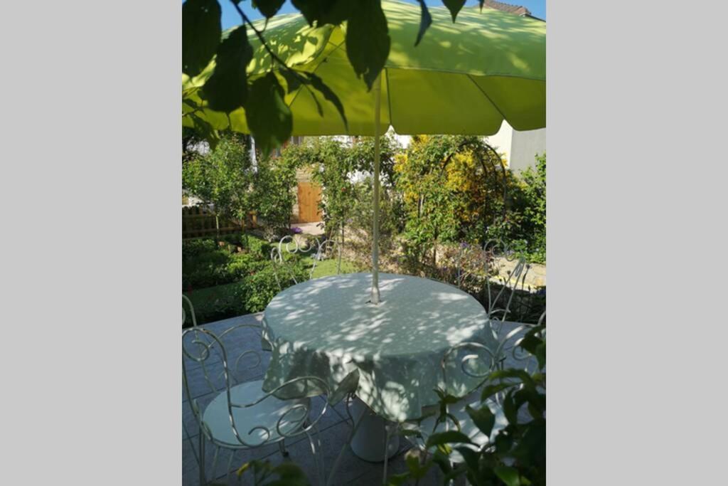 La Roseliere Maison Plain Pied Confortable Belle Decoration Jardin Magnifique 10 Mn A Pied Centre Ville Bayeux Proche Plages Du Debarquement エクステリア 写真